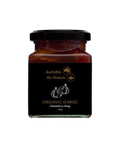 Australian Bee Products Organic Garlic Fermented in Honey - 250g