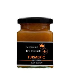 Australian Bee Products Tumeric Infused Raw Honey - 250g
