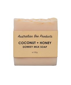 Australian Bee Products Handmade Coconut & Honey Donkey Milk Soap