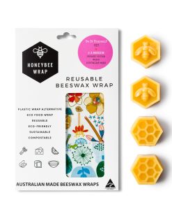 Honeybee Wrap DIY Kit Twin Medium Beeswax Wrap Kit