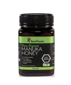 BeePower Australian Raw Organic Manuka Honey MGO 200+ - 500g